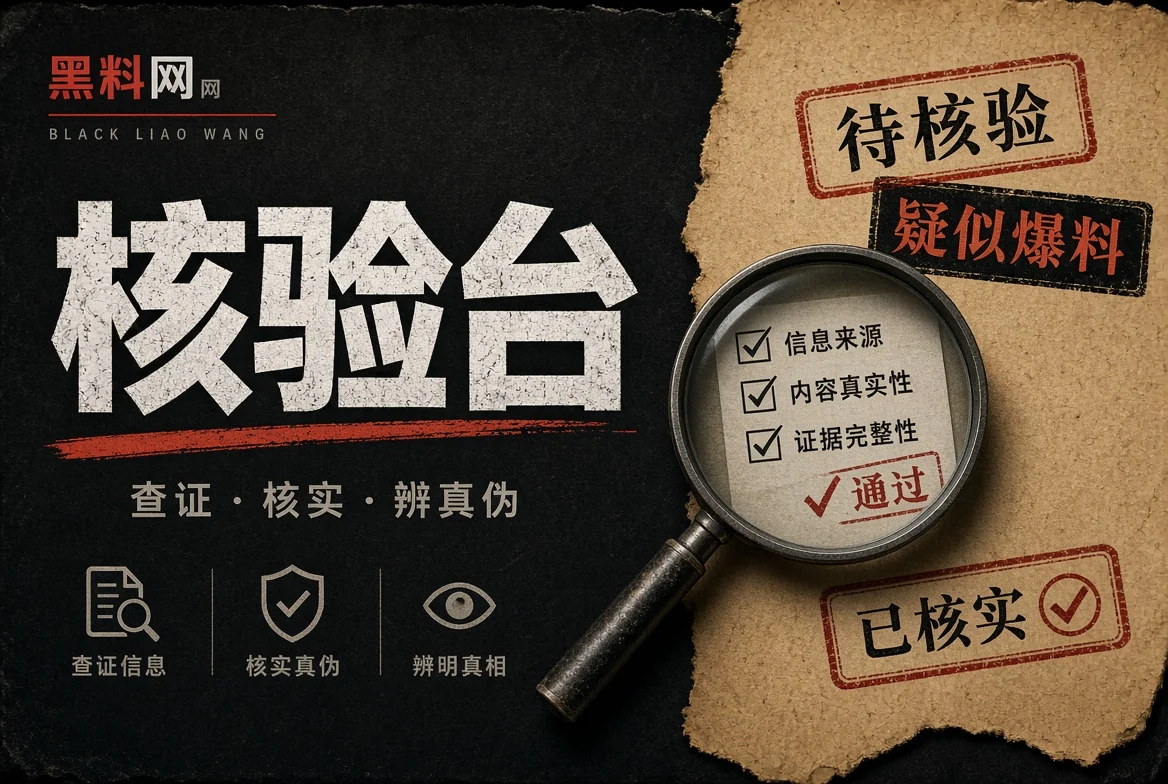 信息核验对照