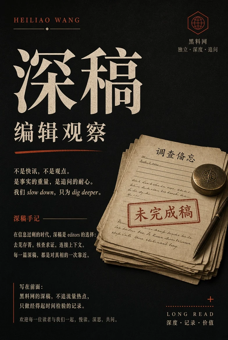 专题深读与编辑观察